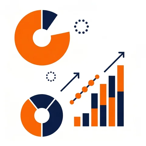 Data visualization and analytics charts